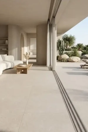 Carrelage intérieur grand format BATEA MINERAL BEIGE 100x100 cm Offre Exclusive